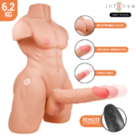 Imagen del artículo erótico INTENSE DEEP TOUCH - MARTY TORSO CON ANO Y DILDO REALÍSTICO CON EMPUJE Y VIBRACIÓN CONTROL REMOTO 6.2 KG de INTENSE BODIES & MASTURBATORS en la sección JUGUETES BIENESTAR |Vibradores|Vibradores Realísticos de Millenial Sexshop.