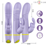 INTENSE - HELEN ESTIMULADOR RABBIT & VIBRADOR THRUSTING - Imagen 5