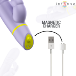 INTENSE - HELEN ESTIMULADOR RABBIT & VIBRADOR THRUSTING - Imagen 8