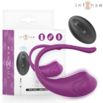 Imagen del artículo erótico INTENSE - OLIVIA HUEVO VIBRADOR MORADO CONTROL REMOTO de INTENSE REMOTE CONTROL en la sección JUGUETES BIENESTAR |Juguetes para Mujeres|Estimuladores|Huevos vibradores de Millenial Sexshop.