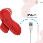 INTENSE - PATTY ESTIMULADOR CON 4 CABEZALES, SUCCIÓN, TAPPING, TICKLING Y LICKING - Imagen 7