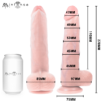 MR INTENSE - NEESON DILDO 27 CM -Ø- 5.6 CM - Imagen 6