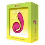 SNAIL VIBE - GIZI LITE VIBRADOR DUAL PUNTO G Y CLÍTORIS ROSA - Imagen 4