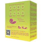 SNAIL VIBE - GIZI LITE VIBRADOR DUAL PUNTO G Y CLÍTORIS ROSA - Imagen 5
