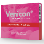 Imagen del artículo erótico Venicon for Women – Vitalidad y Deseo Sexual Femenino de Forma Natural (ES) de COBECO PHARMA en la sección DROGUERÍA |Complementos Alimenticios|Cápsulas para Mujeres de Millenial Sexshop.