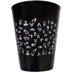 Imagen del artículo erótico DIABLO PICANTE - VASO NEGRO 500 ML CON PENES BLANCOS de DIABLO PICANTE en la sección ARTÍCULOS VARIOS|Artículos divertidos|Juegos Despedidas de Millenial Sexshop.