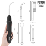 FETISH SUBMISSIVE - VIBRADOR WAND ELECTROESTIMULACIÓN ALTA FRECUENCIA - Imagen 6