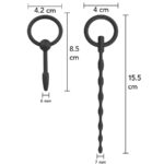 HIDDEN DESIRE - EXTREME STARTER SET DE PLUGS URETRALES 2 UDS - Imagen 4