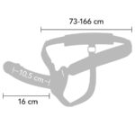 HIDDEN DESIRE - INFERNO STRAP-ON FUNDA PARA PENE 16 CM - Imagen 2