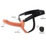 HIDDEN DESIRE - INFERNO STRAP-ON FUNDA PARA PENE CON VIBRACIÓN 18 CM - Imagen 3