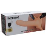 HIDDEN DESIRE - INFERNO STRAP-ON FUNDA PARA PENE CON VIBRACIÓN 18 CM - Imagen 8