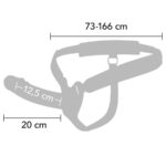 HIDDEN DESIRE - INFERNO STRAP-ON FUNDA PARA PENE CON VIBRACIÓN 20 CM - Imagen 2