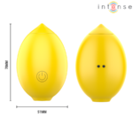 INTENSE - MONI ESTIMULADOR SUCCIONADOR DE CLÍTORIS LIMÓN - Imagen 5