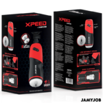 JAMYJOB - XPEED MASTURBADOR VAGINA AUTOMÁTICO 5 MODOS DE EMPUJE Y EFECTO SONIDO - Imagen 7