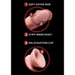 KING COCK - PLUS 3D DILDO SWINGING BALLS 12.7 CM - Imagen 5