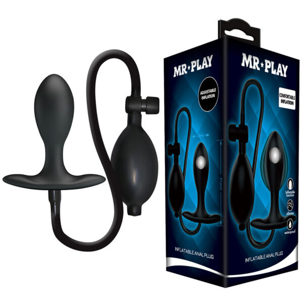 Imagen del artículo erótico MR PLAY - PLUG ANAL INFLABLE AJUSTABLE de PRETTY LOVE PARTY UP en la sección JUGUETES BIENESTAR |Anal|Anal Inflable de Millenial Sexshop.