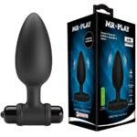Imagen del artículo erótico MR PLAY - PLUG ANAL SUPER POWER CON VIBRACIÓN de MR PLAY en la sección JUGUETES BIENESTAR |Anal|Vibradores Anales de Millenial Sexshop.