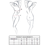 PASSION - RESILQUE SET SUJETADOR + TANGA ROJO L/XL - Imagen 4