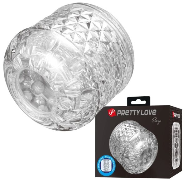 Imagen del artículo erótico PRETTY LOVE - CARY MASTURBADOR DOBLE ENTRADA de PRETTY LOVE MALE en la sección JUGUETES BIENESTAR |Juguetes para Hombres|Masturbadores varios de Millenial Sexshop.