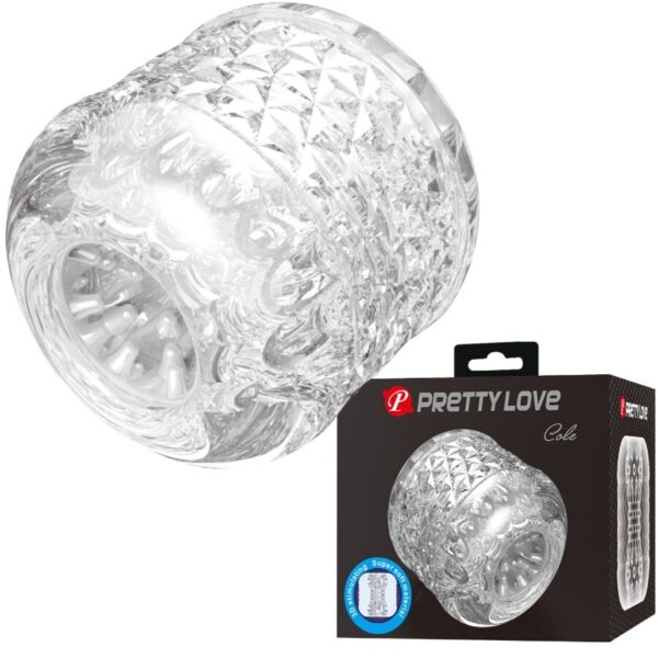 Imagen del artículo erótico PRETTY LOVE - COLE MASTURBADOR DOBLE ENTRADA de PRETTY LOVE MALE en la sección JUGUETES BIENESTAR |Juguetes para Hombres|Masturbadores varios de Millenial Sexshop.