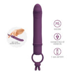 PRETTY LOVE - CORA VIBRADOR FORMA PENE CON ANILLO DE SUJECIÓN - Imagen 2