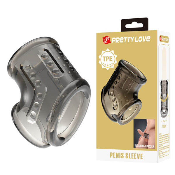 Imagen del artículo erótico PRETTY LOVE - FUNDA PARA EL PENE TIPO ANILLO de PRETTY LOVE MALE en la sección JUGUETES BIENESTAR |Juguetes para Hombres|Accesorios para el pene|Fundas Pene sin Extensión de Millenial Sexshop.