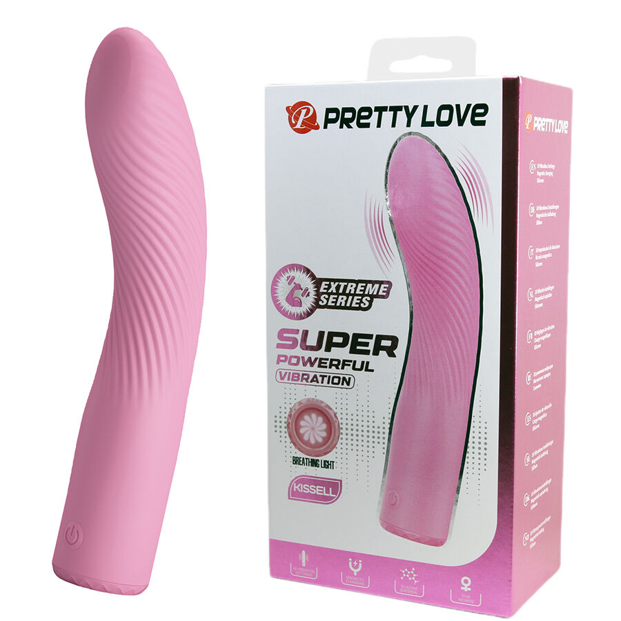 PRETTY LOVE - KISELL VIBRADOR PUNTO G ROSA-MillenialSexshop-PRETTY LOVE FLIRTATION Imagen del artículo erótico PRETTY LOVE - KISELL VIBRADOR PUNTO G ROSA de PRETTY LOVE FLIRTATION en la sección JUGUETES BIENESTAR |Vibradores|Vibradores Punto G de Millenial Sexshop.