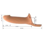 PRETTY LOVE - LANDON STRAP-ON CON VIBRACIÓN CLARO - Imagen 6