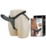 Imagen del artículo erótico PRETTY LOVE - LANDON STRAP-ON CON VIBRACIÓN NEGRO de PRETTY LOVE MALE en la sección JUGUETES BIENESTAR |Juguetes para Hombres|Accesorios para el pene|Extensor pene con Arnés de Millenial Sexshop.