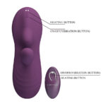 PRETTY LOVE - LUKA SIT-DOWN VIBRADOR CON EFECTO CALOR Y CONTROL REMOTO - Imagen 8