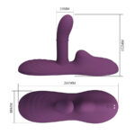 PRETTY LOVE - LUKA SIT-DOWN VIBRADOR CON EFECTO CALOR Y CONTROL REMOTO - Imagen 9