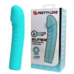 Imagen del artículo erótico PRETTY LOVE - RYLAN VIBRADOR PUNTO G AZUL de PRETTY LOVE FLIRTATION en la sección JUGUETES BIENESTAR |Vibradores|Vibradores Punto G de Millenial Sexshop.