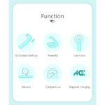 PRETTY LOVE - RYLAN VIBRADOR PUNTO G AZUL - Imagen 9