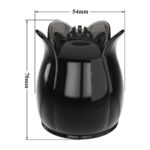 PRETTY LOVE - SECRET GARDEN CABEZAL MASAJEADOR NEGRO - Imagen 8