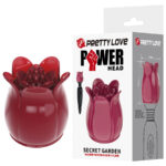 Imagen del artículo erótico PRETTY LOVE - SECRET GARDEN CABEZAL MASAJEADOR ROSA de PRETTY LOVE FLIRTATION en la sección JUGUETES BIENESTAR |Juguetes para Mujeres|Estimuladores|Masajeadores de Millenial Sexshop.