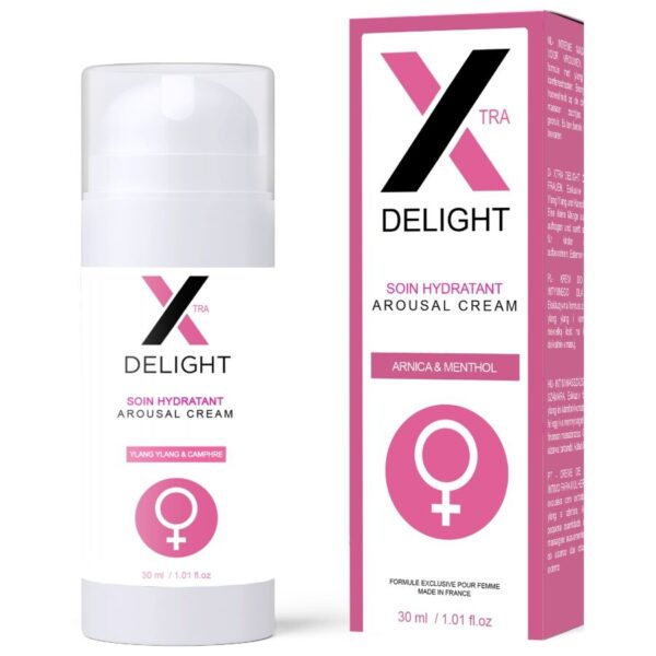 Imagen del artículo erótico RUF - X DELIGHT CREMA DE EXCITACIÓN PARA EL CLÍTORIS 30 ML de RUF en la sección DROGUERÍA |Estimulantes para Ellas|Intensificador Orgasmos de Millenial Sexshop.
