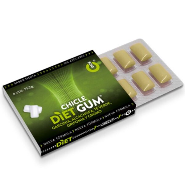 Imagen del artículo erótico WUG DIET – 1 X 8 UDS | Control del apetito y reducción del picoteo de WUG GUM en la sección DROGUERÍA |Complementos Alimenticios|Chicles Estimulantes de Millenial Sexshop.