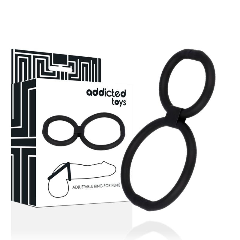 ADDICTED TOYS - ANILLAS AJUSTABLE PENE-MillenialSexshop-ADDICTED TOYS Imagen del artículo erótico ADDICTED TOYS - ANILLAS AJUSTABLE PENE de ADDICTED TOYS en la sección JUGUETES BIENESTAR |Juguetes para Hombres|Accesorios para el pene|Anillos Pene|Anillos sin vibración de Millenial Sexshop.