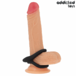 ADDICTED TOYS - ANILLO TEXTURIZADO DOBLE PARA EL PENE - Imagen 3