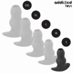 ADDICTED TOYS - PLUG ANAL HUECO SILICONA TALLA S 7,3 CM - Imagen 5