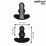 ADDICTED TOYS - PLUG ANAL HUECO SILICONA TALLA XXL 15,2 CM - Imagen 4