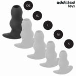 ADDICTED TOYS - PLUG ANAL HUECO SILICONA TALLA XXL 15,2 CM - Imagen 5