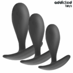 ADDICTED TOYS - SET DE 3 PLUG ANAL SILICONA MODELO 2 - Imagen 2
