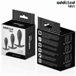 ADDICTED TOYS - SET DE 3 PLUG ANAL SILICONA MODELO 2 - Imagen 7
