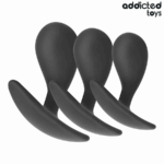 ADDICTED TOYS - SET DE 3 PLUG ANAL SILICONA MODELO 3 - Imagen 2