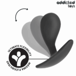 ADDICTED TOYS - SET DE 3 PLUG ANAL SILICONA MODELO 3 - Imagen 5