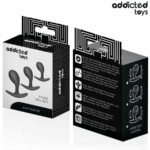 ADDICTED TOYS - SET DE 3 PLUG ANAL SILICONA MODELO 3 - Imagen 7