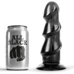 Imagen del artículo erótico ALL BLACK - DILDO 17 CM de ALL BLACK en la sección JUGUETES BIENESTAR |Anal|Dildos Anales de Millenial Sexshop.