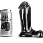 Imagen del artículo erótico ALL BLACK - DILDO REALÍSTICO 14 CM de ALL BLACK en la sección JUGUETES BIENESTAR |Dildos sin Vibración|Penes realísticos de Millenial Sexshop.