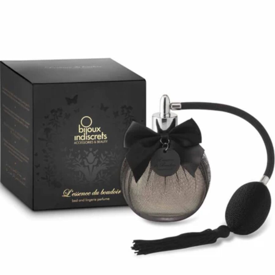 BIJOUX - ESENCIA DE BOUDOIR PERFUMADOR DE SÁBANAS 100 ML-MillenialSexshop-BIJOUX ACCESORIES OF PASSION Imagen del artículo erótico BIJOUX - ESENCIA DE BOUDOIR PERFUMADOR DE SÁBANAS 100 ML de BIJOUX ACCESORIES OF PASSION en la sección DROGUERÍA |Perfumes de Millenial Sexshop.